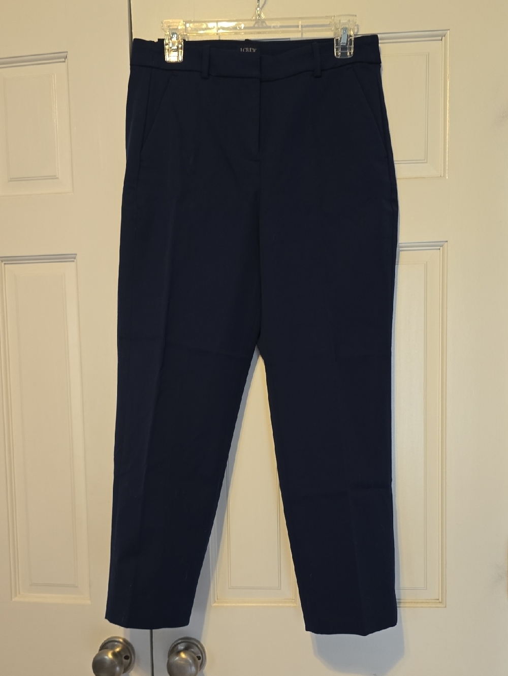 J Crew Navy Straight-Leg Work Pants